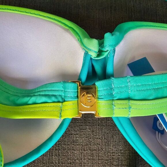 Bleu Rod Beattie Cool Breeze Underwire Molded bikini top & Hipster bottom set 8 - Picture 14 of 16